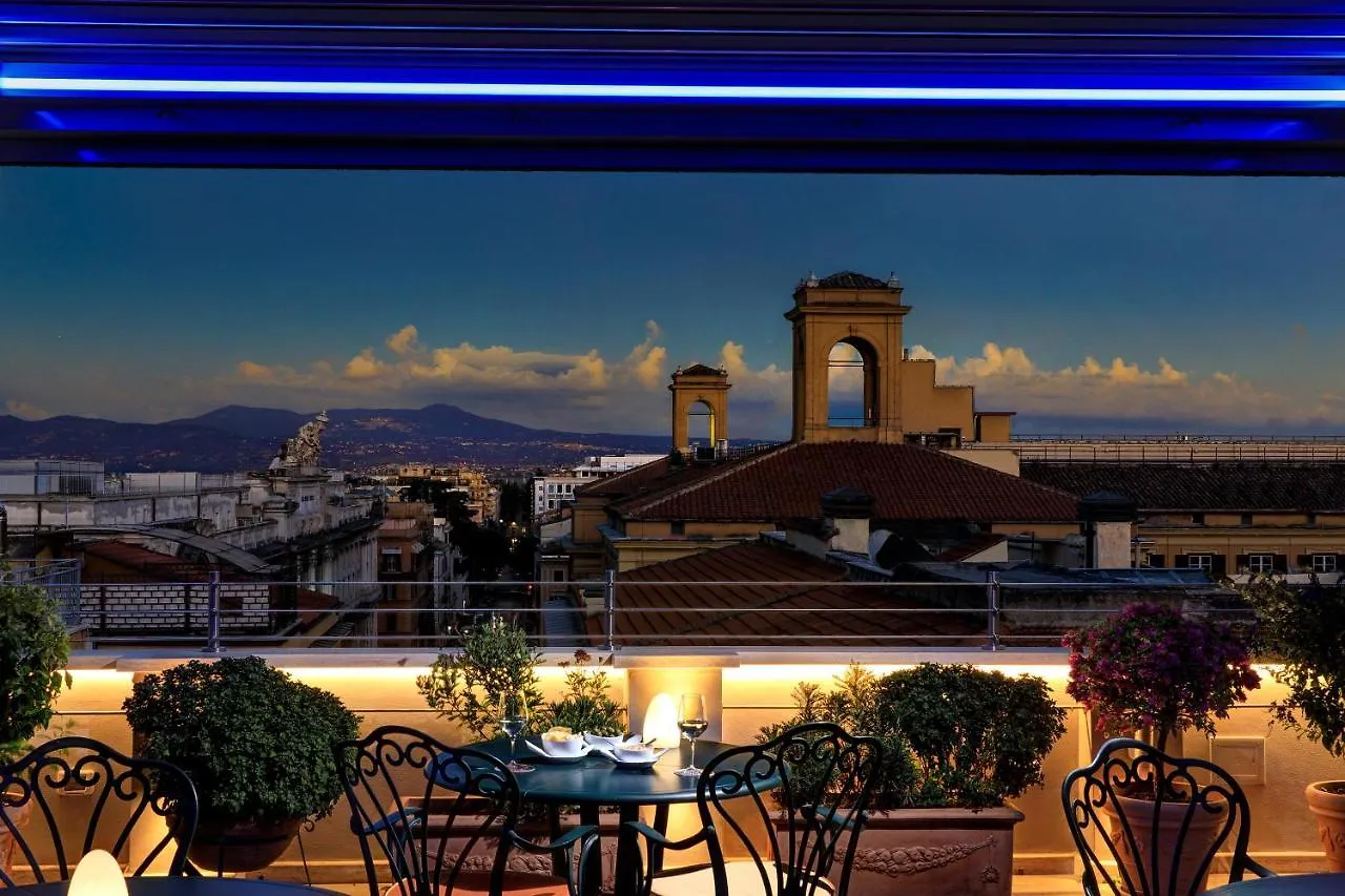 Marcella Royal Hotel - Rooftop Garden Рим