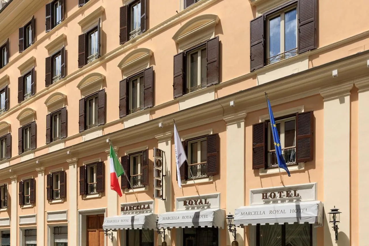 ****  Marcella Royal Hotel - Rooftop Garden Рим Италия
