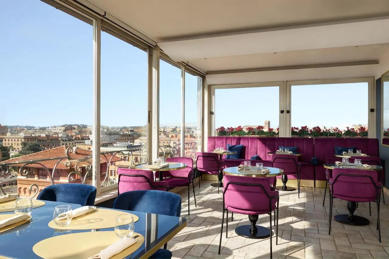 Marcella Royal Hotel - Rooftop Garden Рим Италия