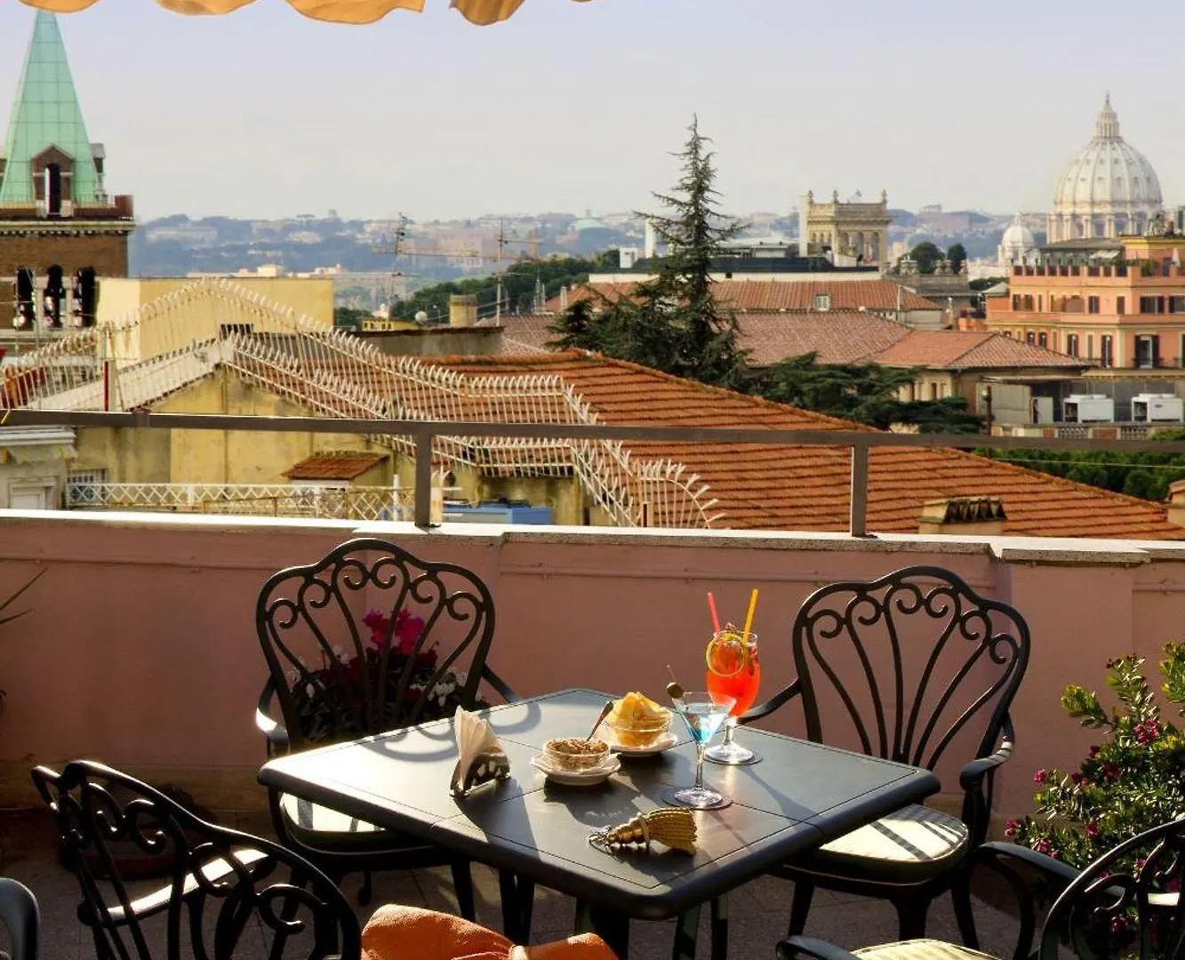 Marcella Royal Hotel - Rooftop Garden Рим